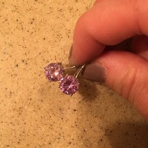 Light purple earrings